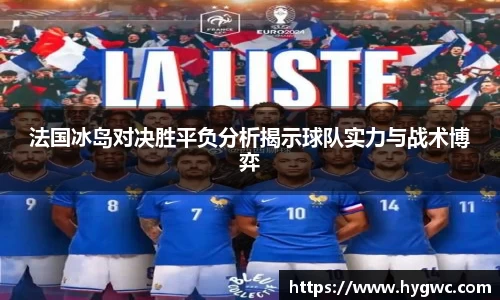 法国冰岛对决胜平负分析揭示球队实力与战术博弈